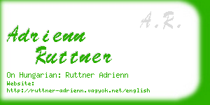 adrienn ruttner business card